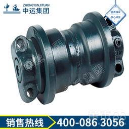 挖掘機(jī)四輪一帶底盤(pán)件支重輪 以日立EX70為例